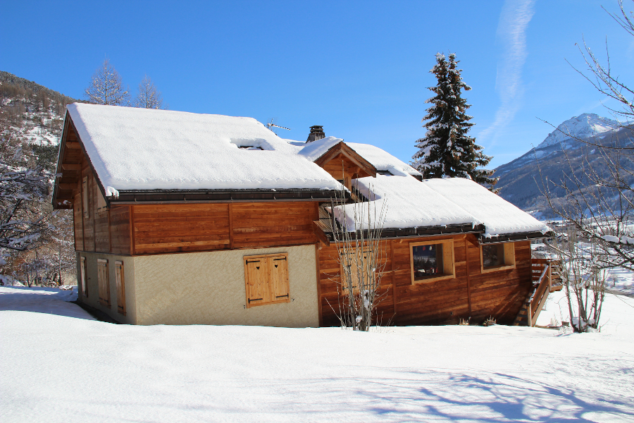 Photo d'un chalet à Serres-Chevalier dont la rénovation a été menée par Fabien Ollagnier architecte